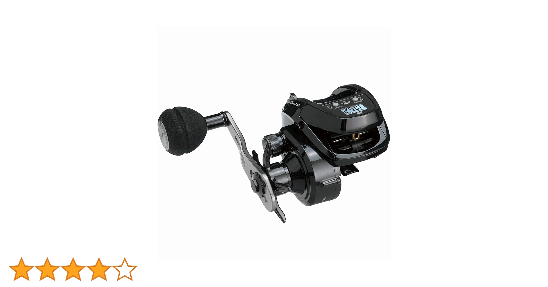 美品　専用袋　説明書付　アブガルシアMAX DLC BG 右巻き パワーハンドル 美品 専用袋 説明書付 アブガルシアMAX DLC BG 右巻き パワー